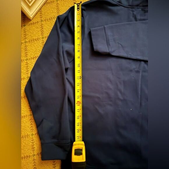 North Face Navy Blue Tekno Logo hoodie NWOT XL - Picture 9 of 11